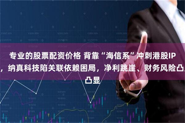 专业的股票配资价格 背靠“海信系”冲刺港股IPO,纳真科技陷关联依赖困局,净利跳崖、财务风险凸显